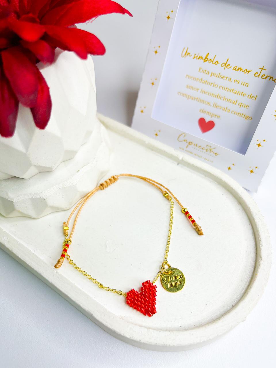 Pulsera simbolo de Amor Mamá