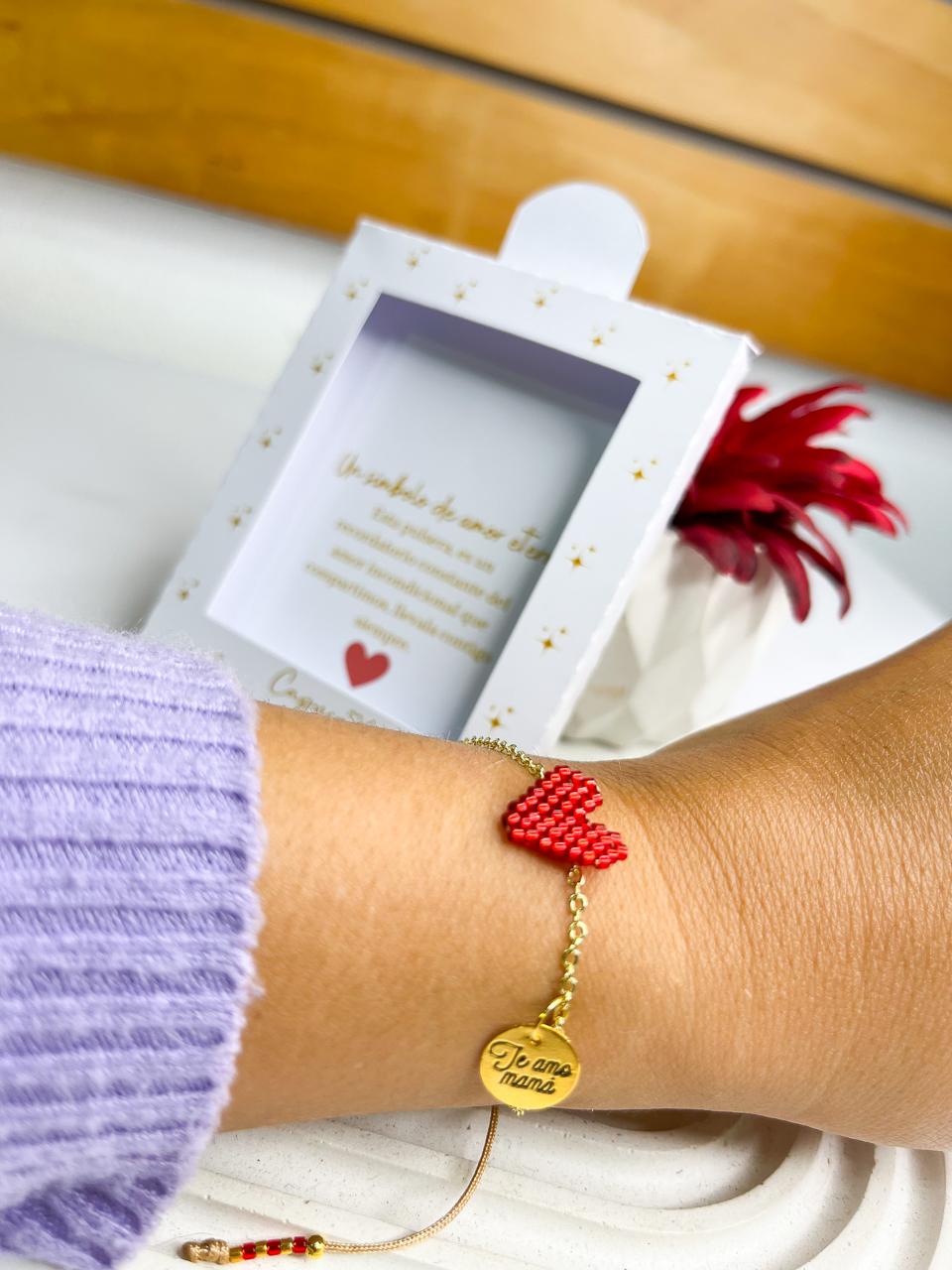 Pulsera simbolo de Amor Mamá