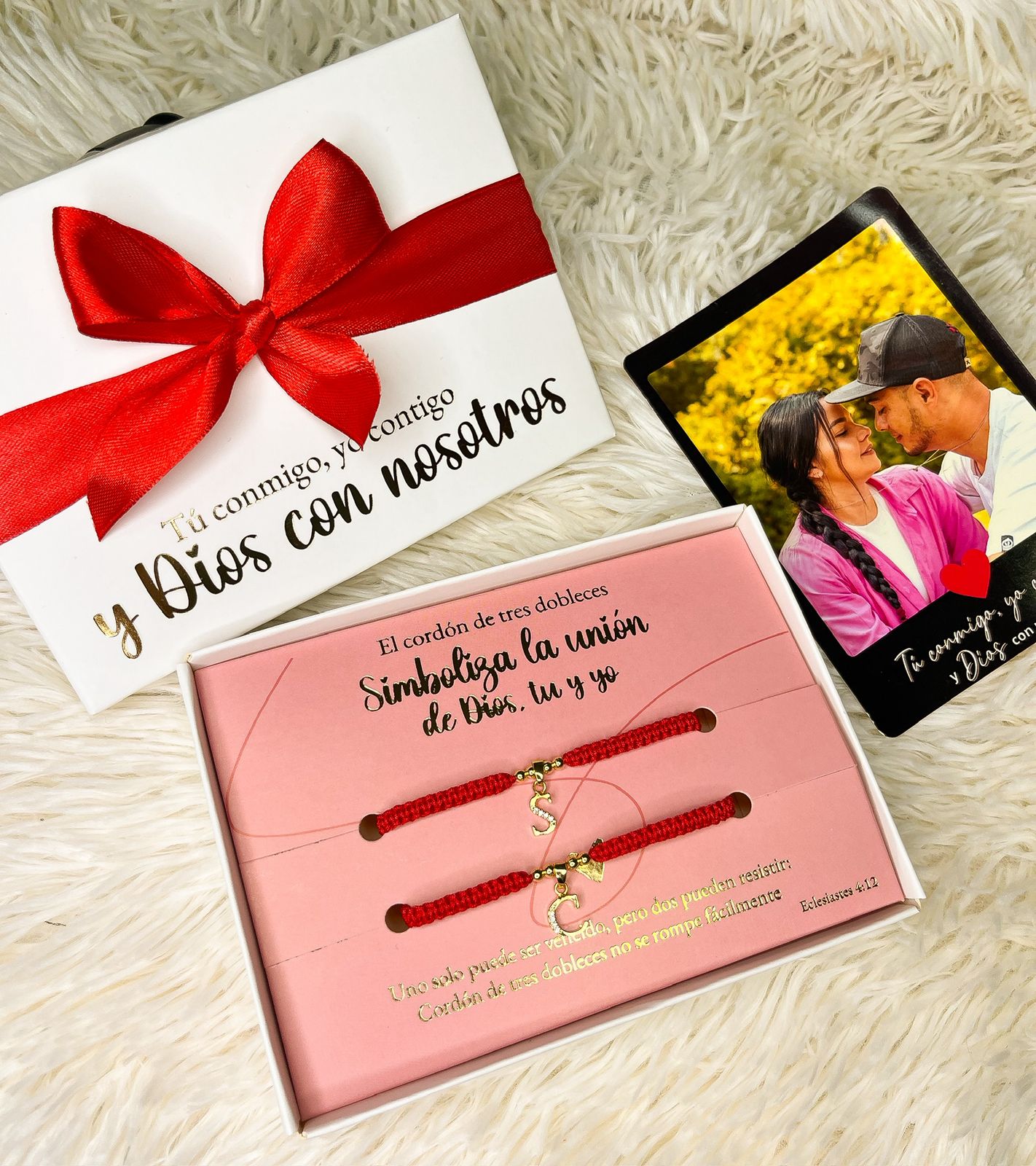 Kit tu amor conmigo siempre (oro Laminado)