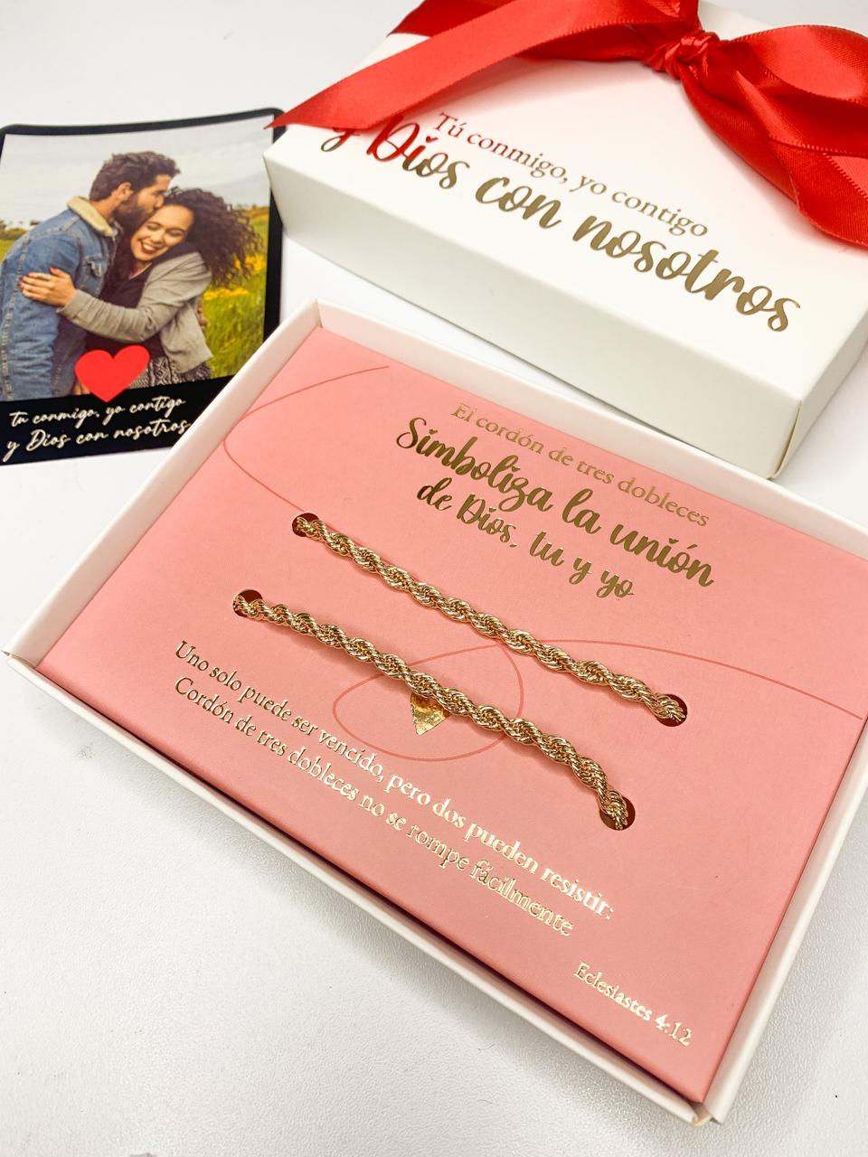 Pulsera tres dobleces PROMO X2