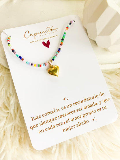 CADENA AMOR DE COLORES