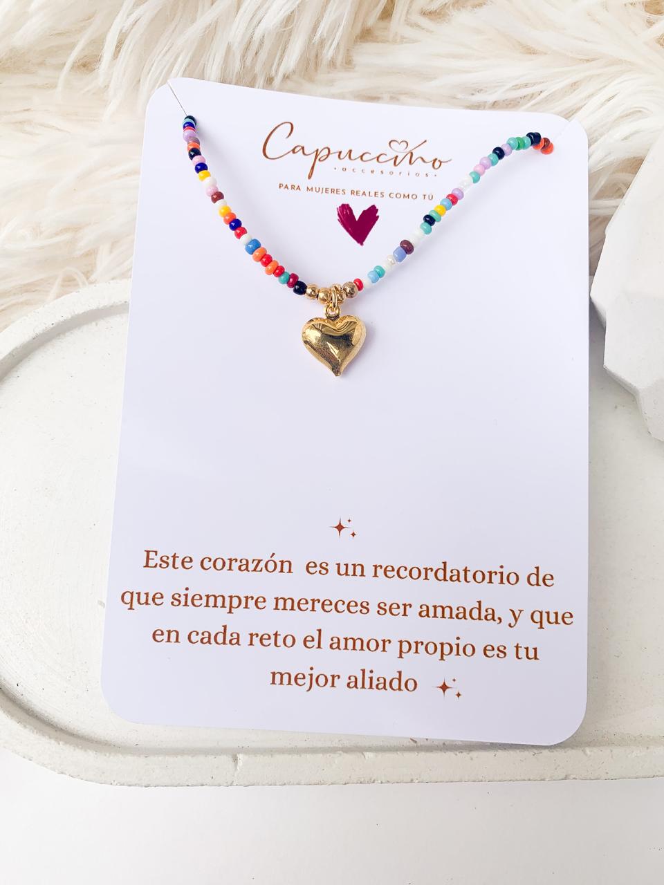 CADENA AMOR DE COLORES