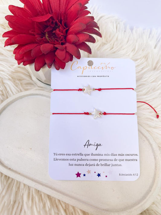 Pulsera amistad infinita