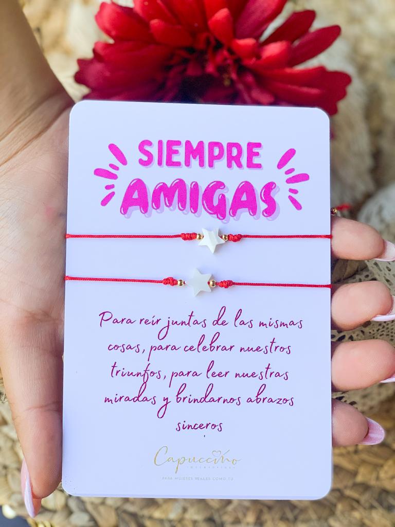 Pulsera amistad infinita