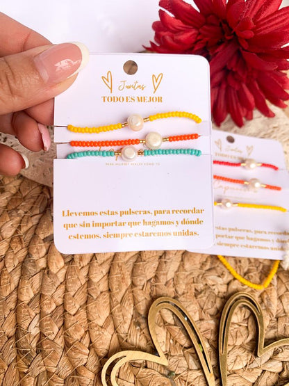 Pulsera siempre juntas